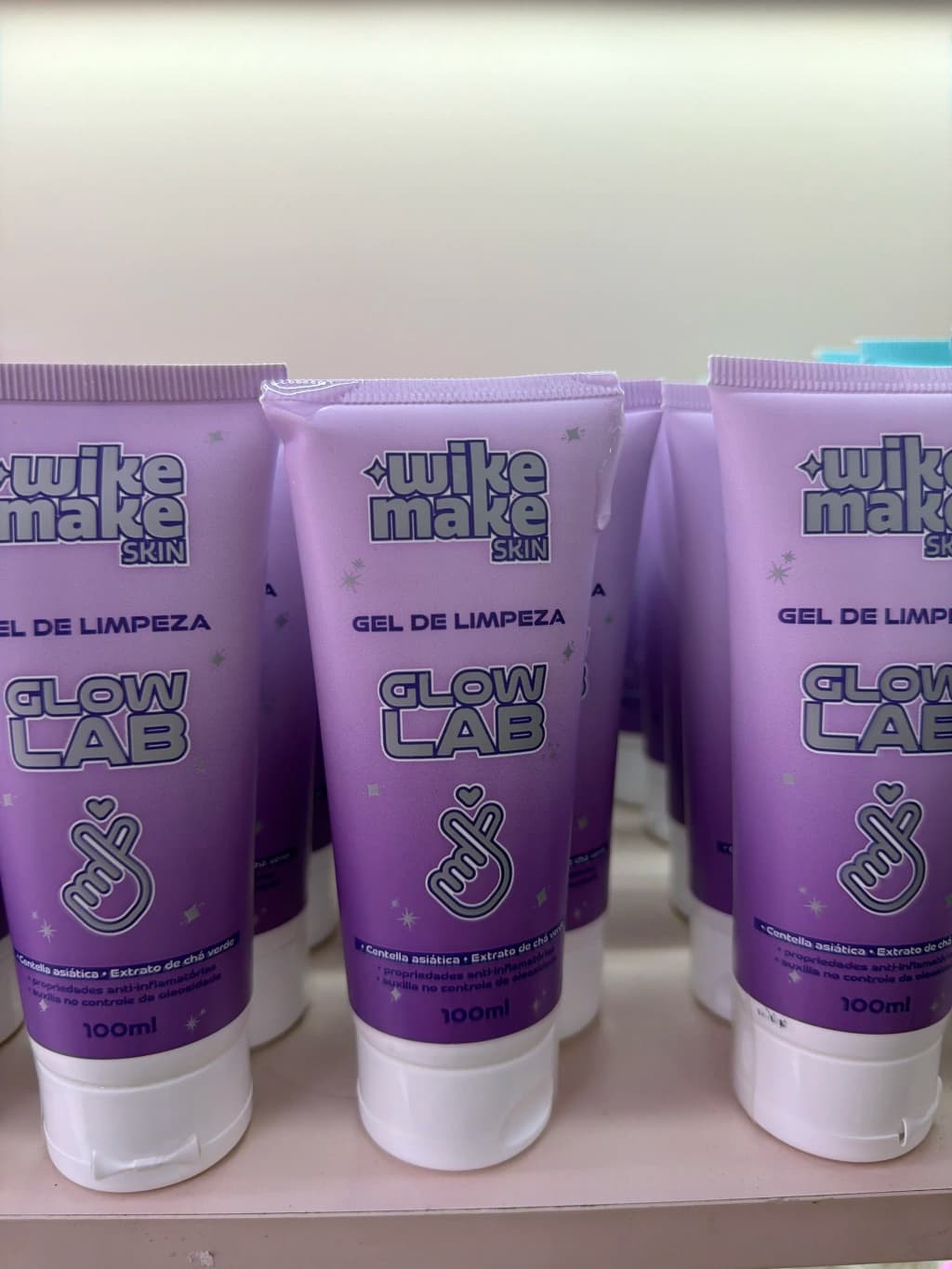Gel limpeza Skincare coreano WIKE MAKE