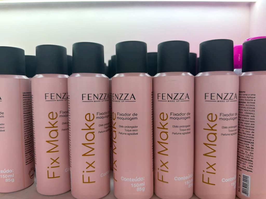 Fixador spray de maquiagem Fenzza